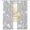 Gray, variant on Beige Wildflowers Sheer Curtains 63 Inches Long, Farmhouse Floral Botanical Leaves Light Filtering Window Curtains for Living Room, Rod Pocket Voile Sheer Curtain Drapes, 52"W x 63"L, 2 Panels