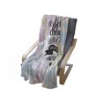 thumbnail image 4 of Dream Soft Flannel Fleece Throw Blanket, Best Dreams Happen When You are Awake Colorful Aquarelle Paint Smear Background, Cozy Plush for Indoor and Outdoor Use, 50" x 60", Multicolor, by Ambesonne, 4 of 6