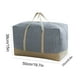 thumbnail image 1 of Bolsa grande para guardar colchas con cremallera | Diseño 3D para ropa de cama y ropa | Organizador de almacenamiento debajo de la cama que ahorra espacio para el hogar, el dormitorio y el armario, 1 of 4