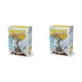 thumbnail image 2 of 2 Packs Dragon Shield Matte Silver Standard Size 100 ct Card Sleeves Value Bundle!, 2 of 5
