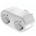 thumbnail image 5 of Wifi Smart Dual Socket Switch Plug Dual Socket EU Adapter Tuya Smart Life Remote Control Surveillance Alexas Sockets, 5 of 5