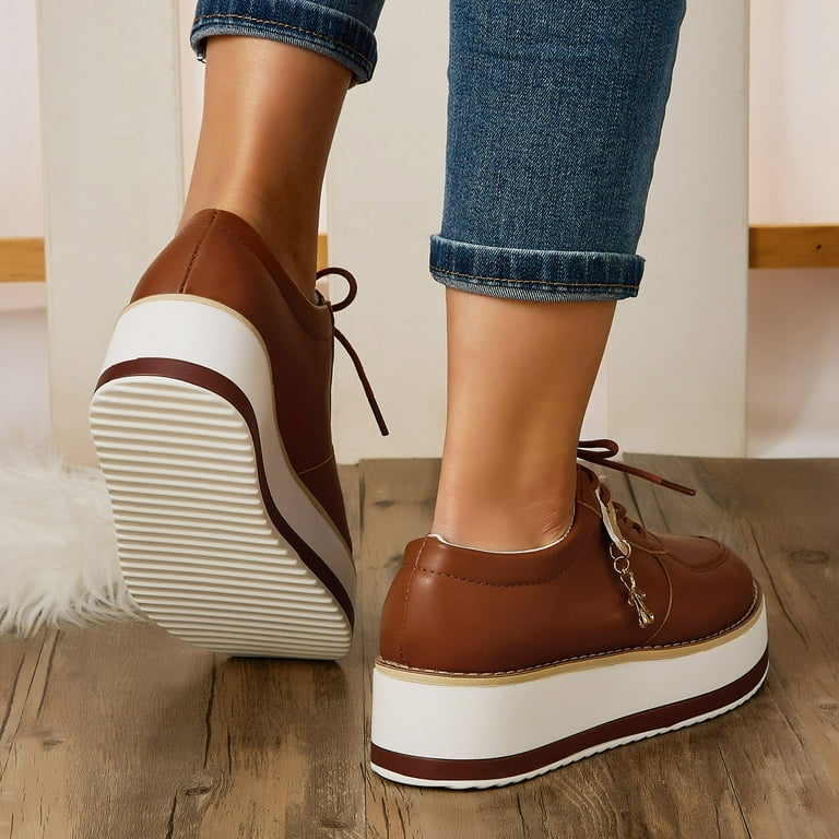 Womens leather court clearance shoes