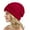 Red, variant on Baqcunre Beanies Hats Women,Most Popular Custom Brand Winter Thick Warm Wool Hair Cuffed Chunky Knitting Hat Women Beige