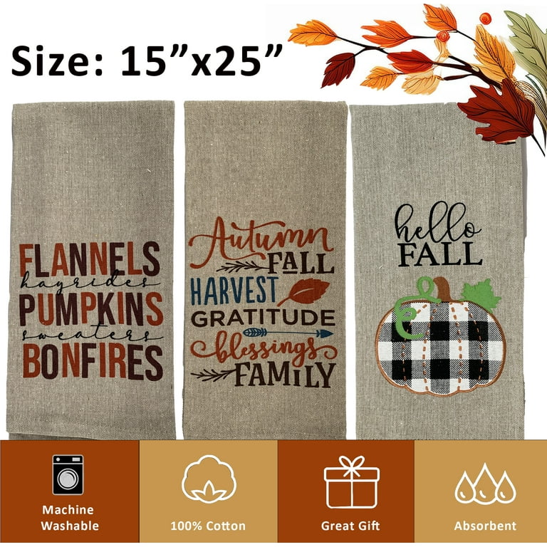 Fall hand towels walmart sale