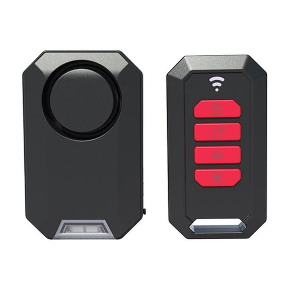 Bike Alarm, Wireless Anti Theft Bicycle Alarm with Remote, 135dB Motorcycle Security , IPX5 Waterproof with 50m Range