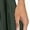 Army Green, variant on Women's Puff Sleeve Dress Long Solid Color Loose Fit Casual Summer Maxi Dress White M