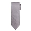 thumbnail image 2 of Jacob Alexander Men's Woven Delicate Vine Pattern Regular Neck Tie - Silver Gray, 2 of 7