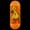 Orange, variant on Red Wolf Fingerboards Red Wolf Fingerboard Deck - Big Bird Nature, RSS - 34.5mm