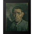 thumbnail image 2 of van Gogh, Vincent 15x18 Black Modern Framed Museum Art Print Titled - Head of a man, 2 of 5
