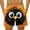 Orange, variant on Purcolt Mens Swim Trunks Y2K Funny Cartoon Expression Face Print Beach Shorts Casual Boarding Short with Pockets