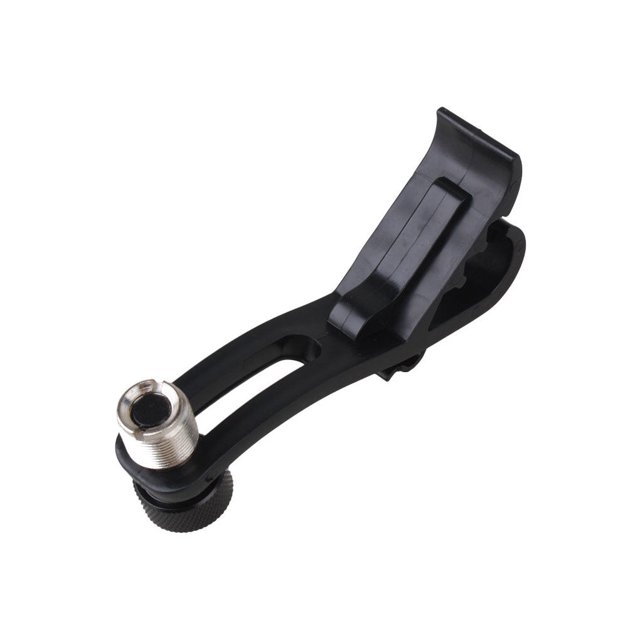Cateissary Drum Accessories Percussion Clip Bracket Adjustable Support Black Shockproof Anti Rim Snare Instrument Microphone Shake Type3
