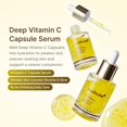 thumbnail image 5 of Medicube Deep Vitamin C Capsule Serum | Hydrating Facial Serum for Dull & Uneven Looking Skin | Liposome Vitamin Capsules for Radiant & Smooth Skin Texture | Korean Skincare, 1.01 fl oz, 5 of 6