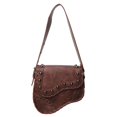 thumbnail image 1 of Bolso Satchel Mujer Botón Magnético Cuero PU Axila, 1 of 8