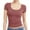 Mashali, variant on Women's Scoop Neck Short Sleeve T Shirt Slim Fit Sexy Tops