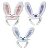 Beistle Pack of 12 Plush Bunny Head Headband Easter Costume Accessories