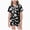 L101-Black, variant on CAUYDY Girls Halloween Pajamas Sets Sleeping Pants Cute Print Home Short Sleeve Shorts Pajama Set Full Suit Clothes(L101-Black,10-11 Y)