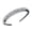 Silver, variant on Full Rhinestones Hairband NonSlip Gentle Teeth Comb Headband Fashionable Hairhoop For Girls And Women Hair Styling