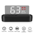 thumbnail image 1 of Car HUD Head-Up Display OBD Vehicle Speed MPH Engine RPM Monitor Alarm, 1 of 10