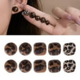 thumbnail image 2 of Retro Styles Print Earrings Lightweight Comfortable Acrylic Studs Ear Accessories For Daily Outfits, 2 of 8