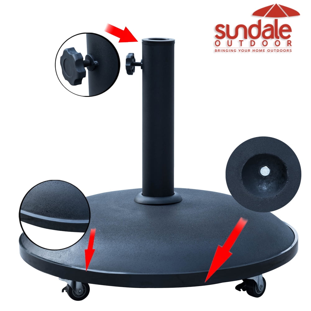 heavy duty umbrella base with wheels
