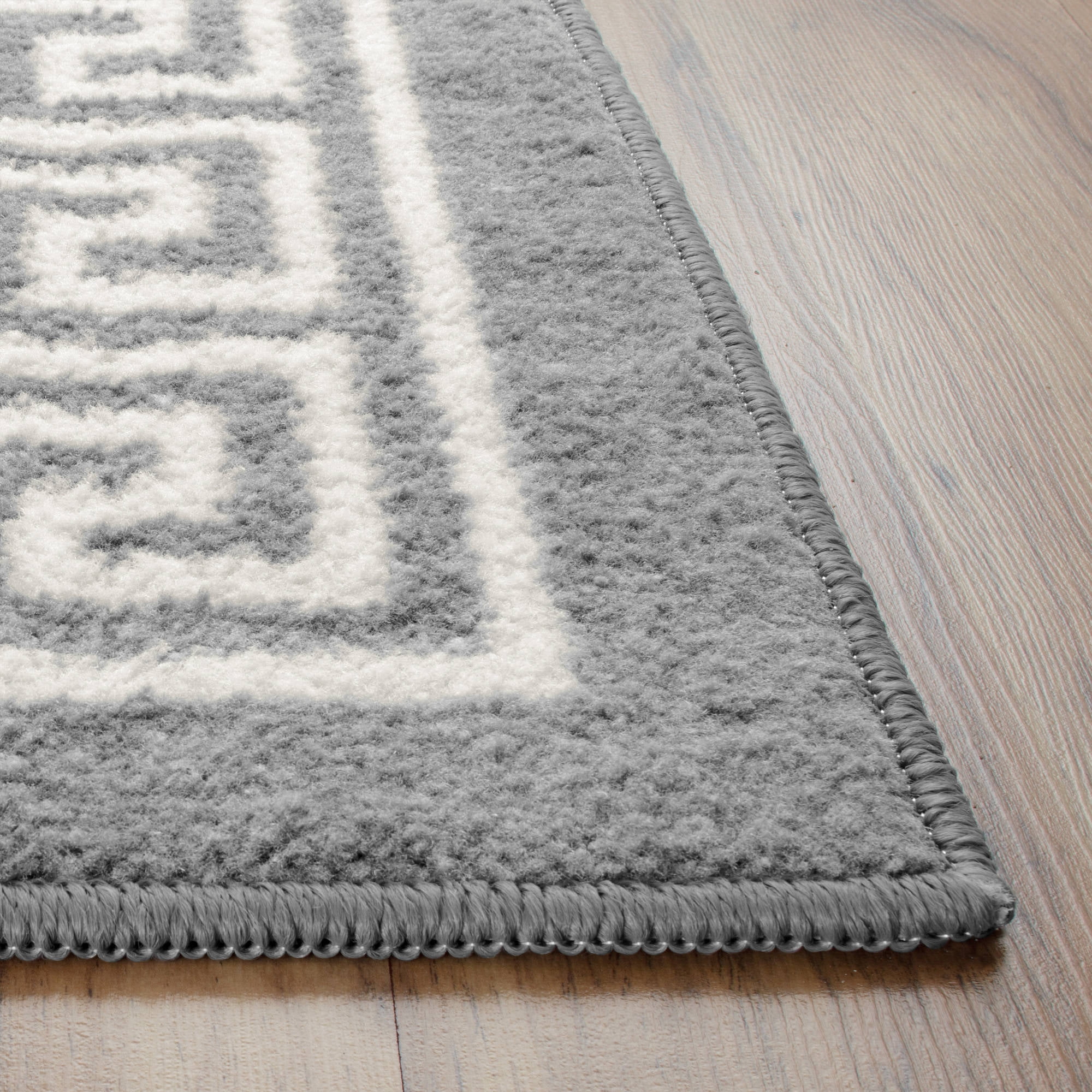 Maples Greek Key Border Rug