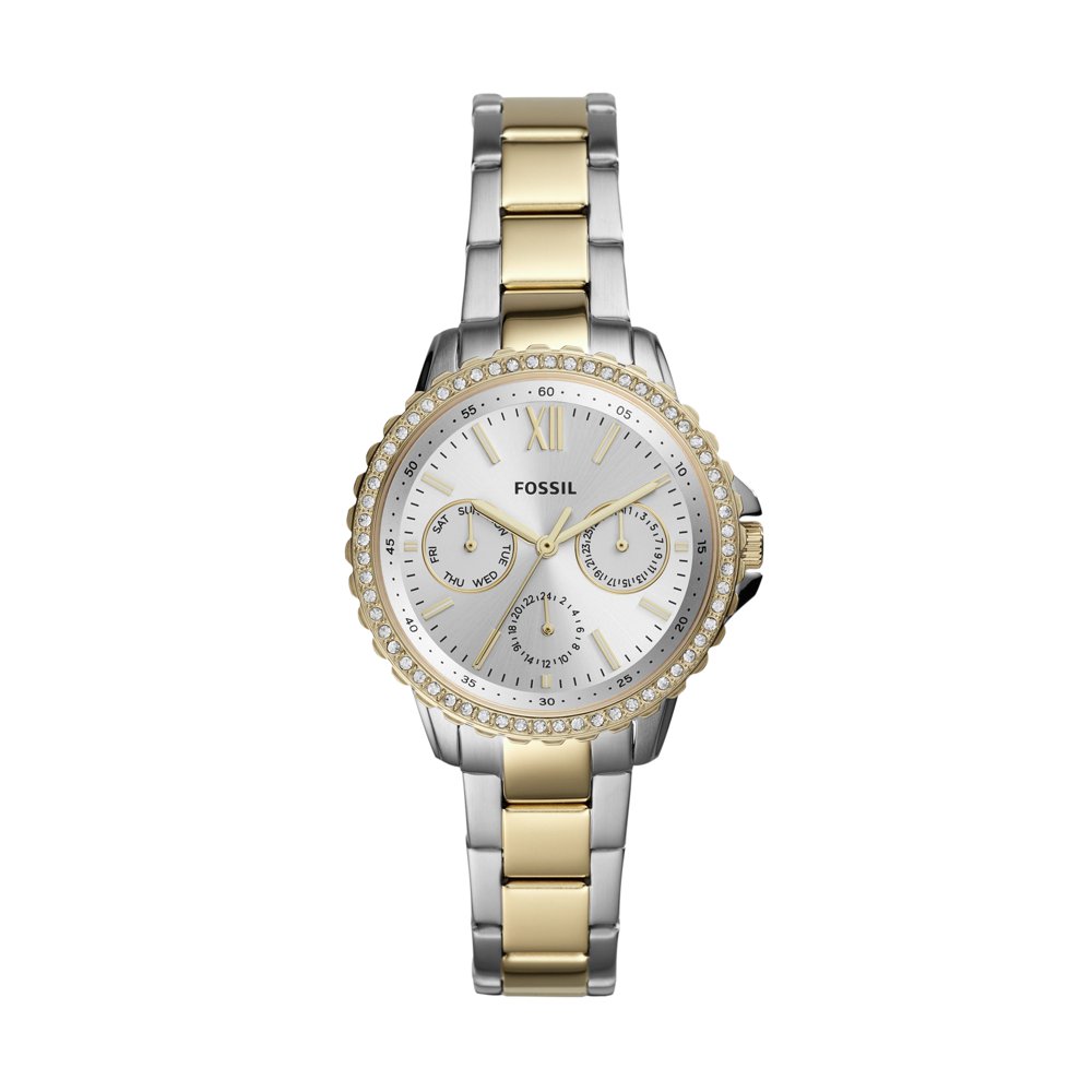 Fossil Fossil Ladies' Izzy Multifunction TwoTone Stainless Steel