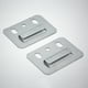 thumbnail image 4 of 100pcs Panel de pared Reemplazo de hebillas Muebles de acero inoxidable Hebilla de muebles, 4 of 5