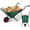 96#Green, variant on DUOSONG Collapsible Wheelbarrow 176 Lbs Folding Yard Garden Wheelbarrow Foldable Lightweight Gardening Heavy Duty Oxford Cloth Green Lawn Cart For Grass, Leaf, Garden Supplies, 10" Pneumatic Tire