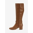 thumbnail image 4 of Comfortview Vale Wide Calf Boot Tall Knee High Low Heel Women's Winter Shoes (Wide Widths Available), 4 of 6