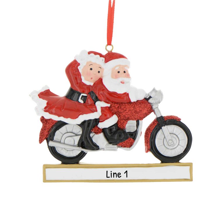 Personalized 50th Birthday Acrylic Christmas Ornament