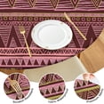 thumbnail image 4 of Boho Chic Floral Elastic Edge Tablecloth, Fitted Design for 52-56 Inch Round Tables, Vibrant Decor for Indoor Outdoor, 4 of 7