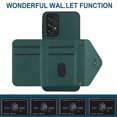 thumbnail image 5 of for Samsung Galaxy A53 5G Wallet Case with Card Holder, Elegant Durable PU Leather Protective Magnetic Closure Flip Phone Cover Kickstand RFID Blocking for Women Girls for Galaxy A53 5G, Green, 5 of 9