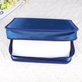 thumbnail image 2 of Mercerized Cloth 128 Pieces CD Storage Pouch Large Capacity Handheld CD Bag Fashion CD Supplies (Blue), 2 of 8