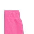 thumbnail image 3 of Wonder Nation Girls Fleece Hooded Jacket and Wide Leg Pants Set, 2-Piece, Sizes 4-18, 3 of 3