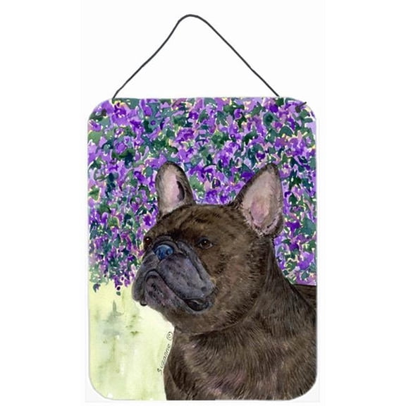 French Bulldog Aluminium Metal Wall Or Door Hanging Prints