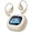 off white, variant on Wireless Earbuds with Touch Screen Charging Case, Open Ear Headphones,Sport Earbuds Bluetooth 5.4, 16mm Diaphragm Hi-Fi Stereo Sound,IPX6 Waterproof Over Ear Ear Buds with EQ/Remote Photo,Off White