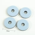 thumbnail image 2 of 20X Patins de Meubles Robustes pour Déplacer Lit Canapé Table, 2 of 5