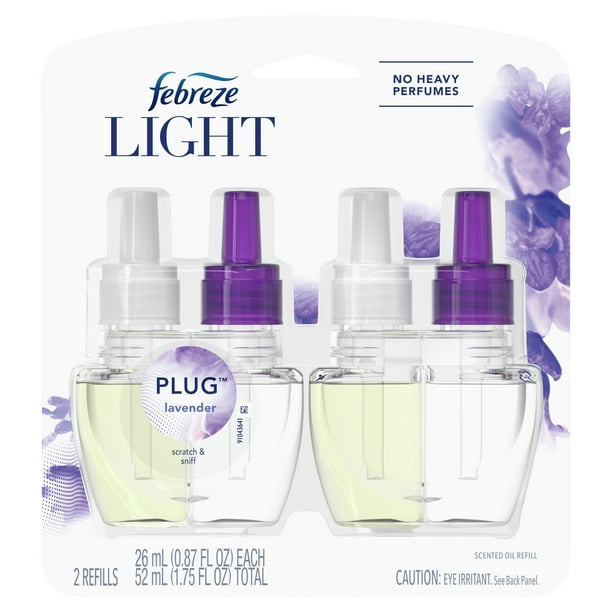 Febreze Light OdorEliminating Air Freshener Plug Scented Oil Refills
