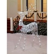 Holiday Time 60``led Random Twinkle Standing Buck