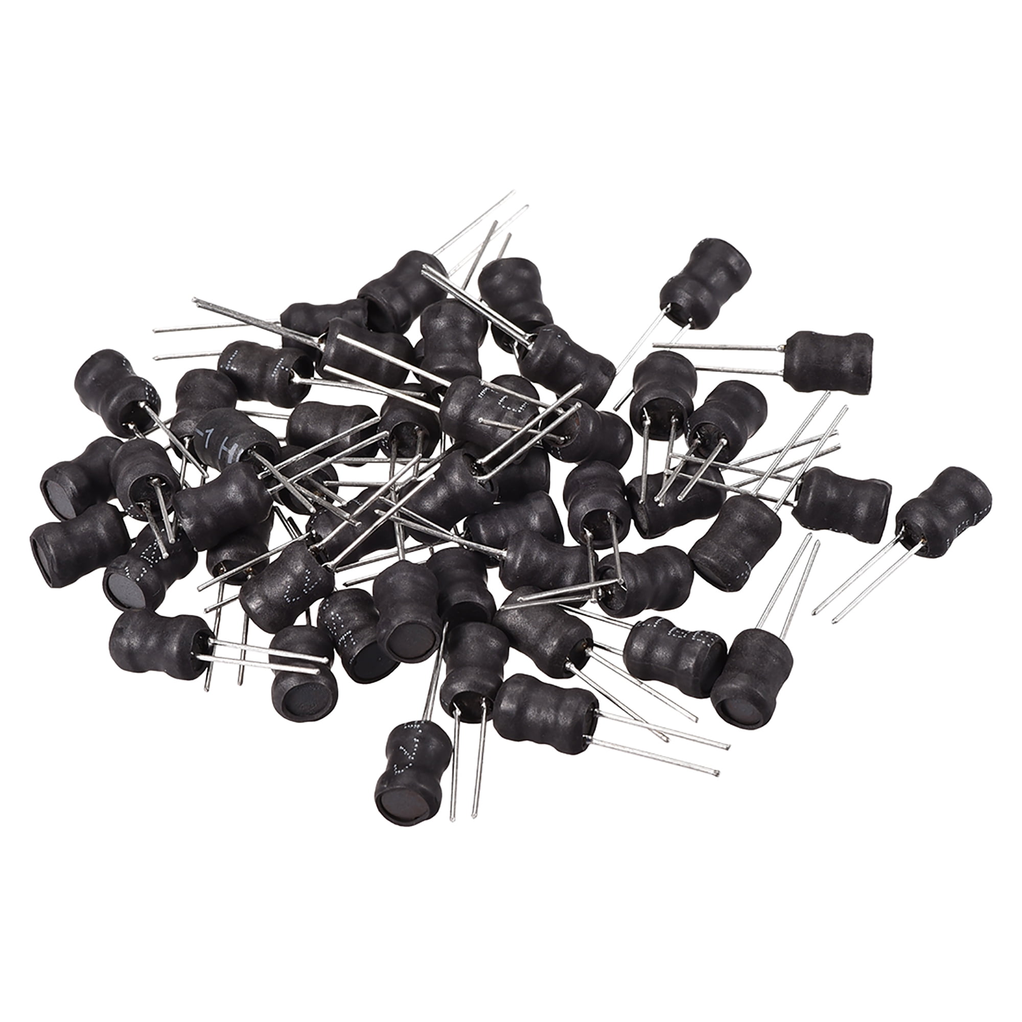 uxcell 10pcs Two Lead 1000uH 7x10 7mm X 10mm Radial Leaded Power Inductor 20% Tolerance 