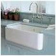 thumbnail image 2 of Shaw's Premium Seafood Lancaster Apron Front Fireclay Kitchen Sink White 30" X 18" X 10" Single Bowl, 2 of 2