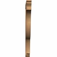thumbnail image 2 of Ekena Millwork 3 1/2"W x 38"D x 44"H Funston Traditional Smooth Bracket, Western Red Cedar, 2 of 13