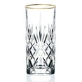 thumbnail image 2 of Lorren Home Trend s Siena Crystal Glass with Gold Band Design (Set of 4), 2 of 2