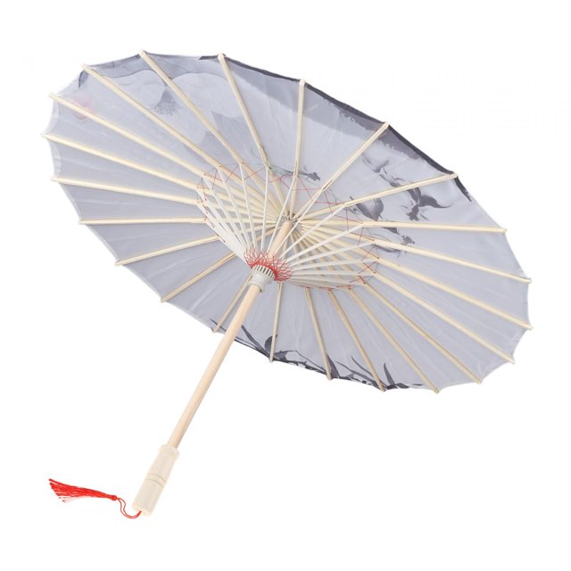 de papel aceitado de estilo chino Parasol de papel de aceite de estilo oriental para disfraces Estilo B jinwen sombrilla china