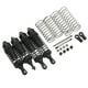 thumbnail image 1 of Amortiguador De Suspensión 1/10, Amortiguadores Traseros Delanteros RC Resistentes Al Desgaste Para Vehículos Todoterreno LOSi Lasernut U4 Tenacity ANGGREK Negro, 1 of 8