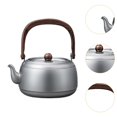 thumbnail image 6 of DOMELAY Camping Kettle Portable Drinkware Titanium Kettle for Outdoor Hiking Fishing 800ml gray, 6 of 9