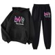 thumbnail image 1 of Puntoco Sudadera Con Capucha Para Mujer Sudadera De Manga Larga Con Bolsillo Pantalones De Moda Para Mujer Conjunto De Sudadera Estampada Liquidación Puntoco Puntoco-712, 1 of 1