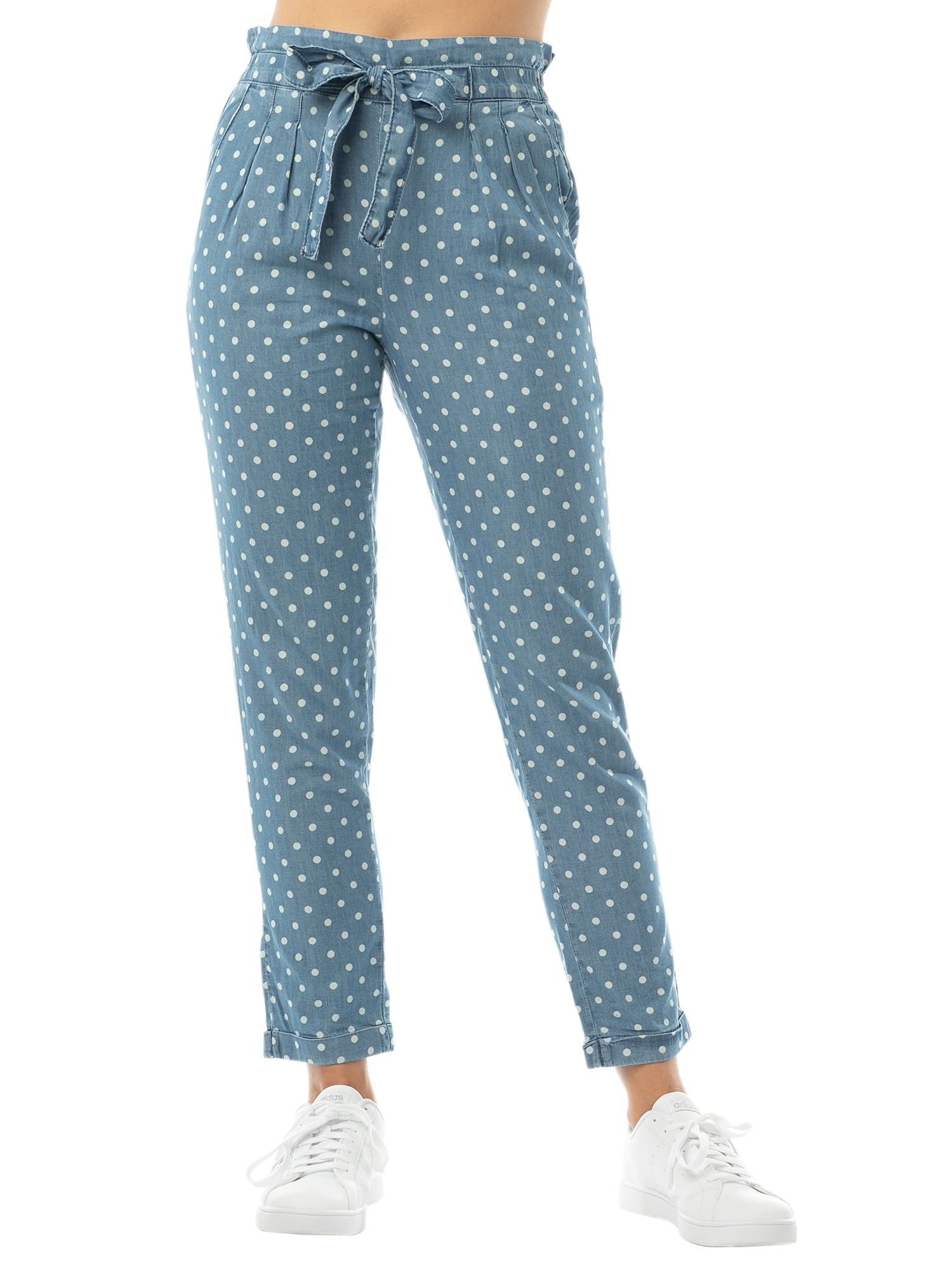 chambray denim pants