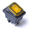 thumbnail image 3 of xinxixnxx On-Off-On 6 Pin 12V Car Boat LED Light Rocker Toggle Switch Latching Waterproof Switch No.3, 3 of 6