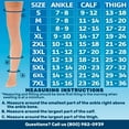 thumbnail image 4 of Unisex Compression Thigh High 20-30mmHg by Absolute Support - Beige, Large, 4 of 11
